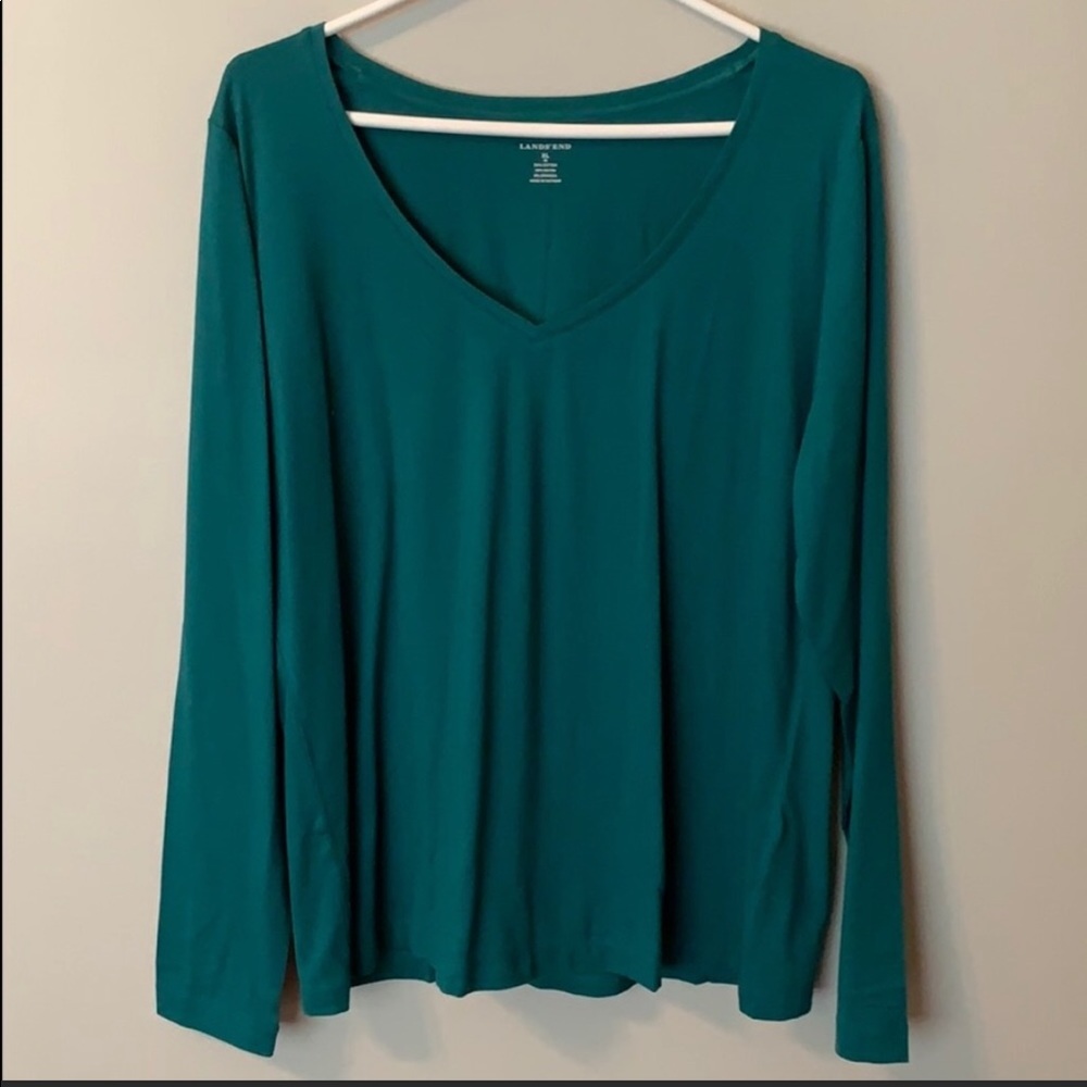 Lands End XL long sleeve women’s top BRAND NEW
